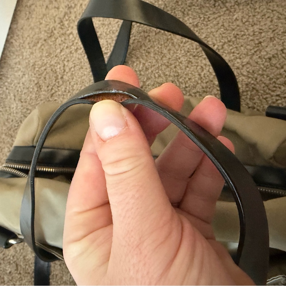 Bimba Y Lola olive green satchel - Picture 9 of 15